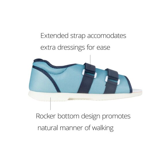 Post surgery soft tissue procedures & post trauma recoveryOpen-toe breathable - Picture 11 of 11